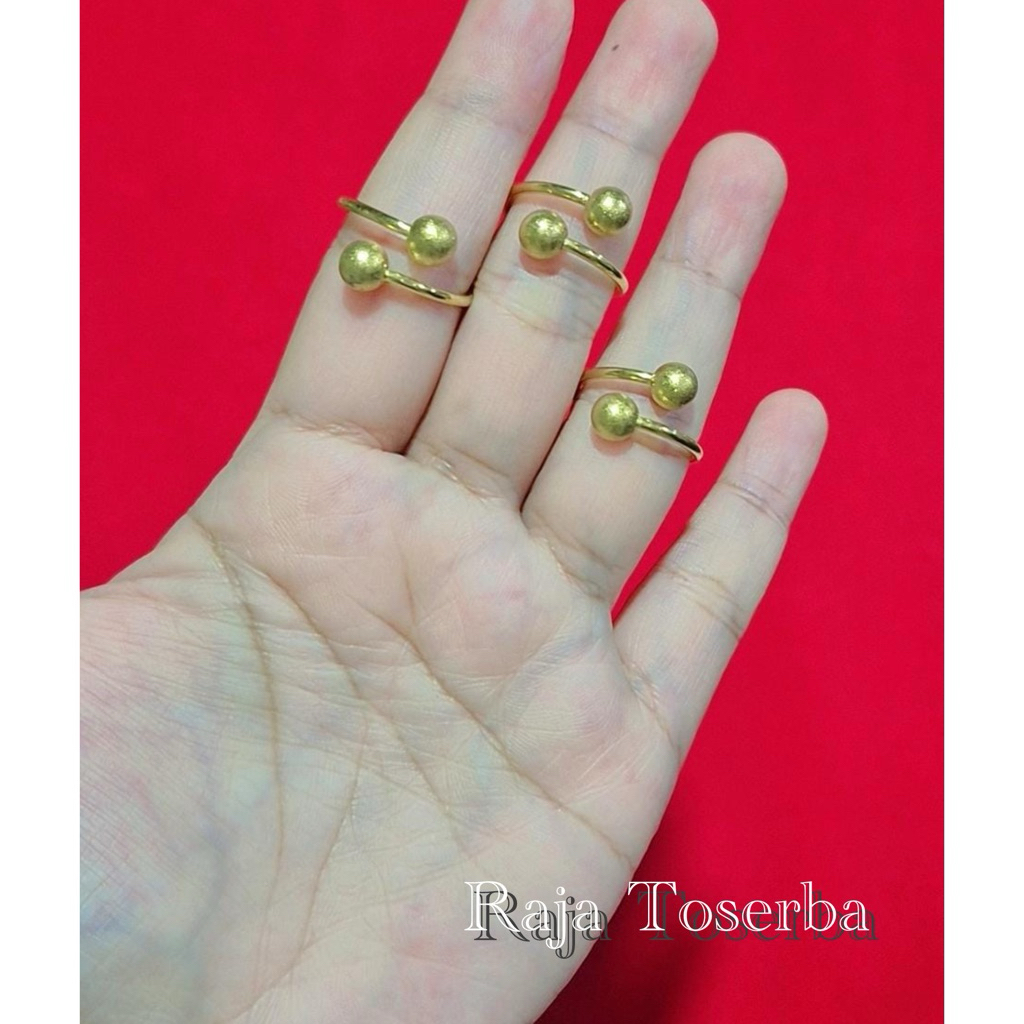 CINCIN BOBA SPIRAL TITANIUM TAHAN LAMA
