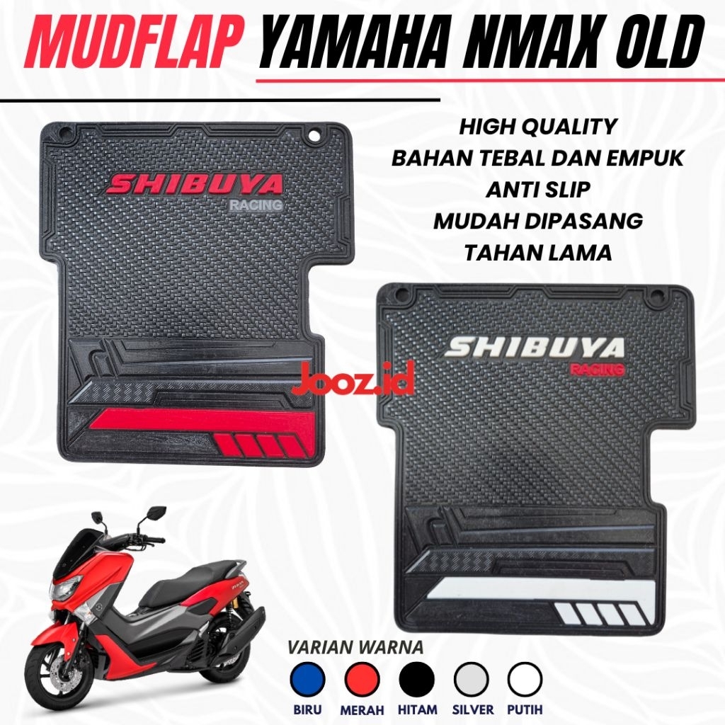 MUDFLAP YAMAHA NMAX LAMA KARET PELINDUNG LUMPUR VARIASI NMAX OLD (2014-2019) MUDFLAP PENAHAN LUMPUR