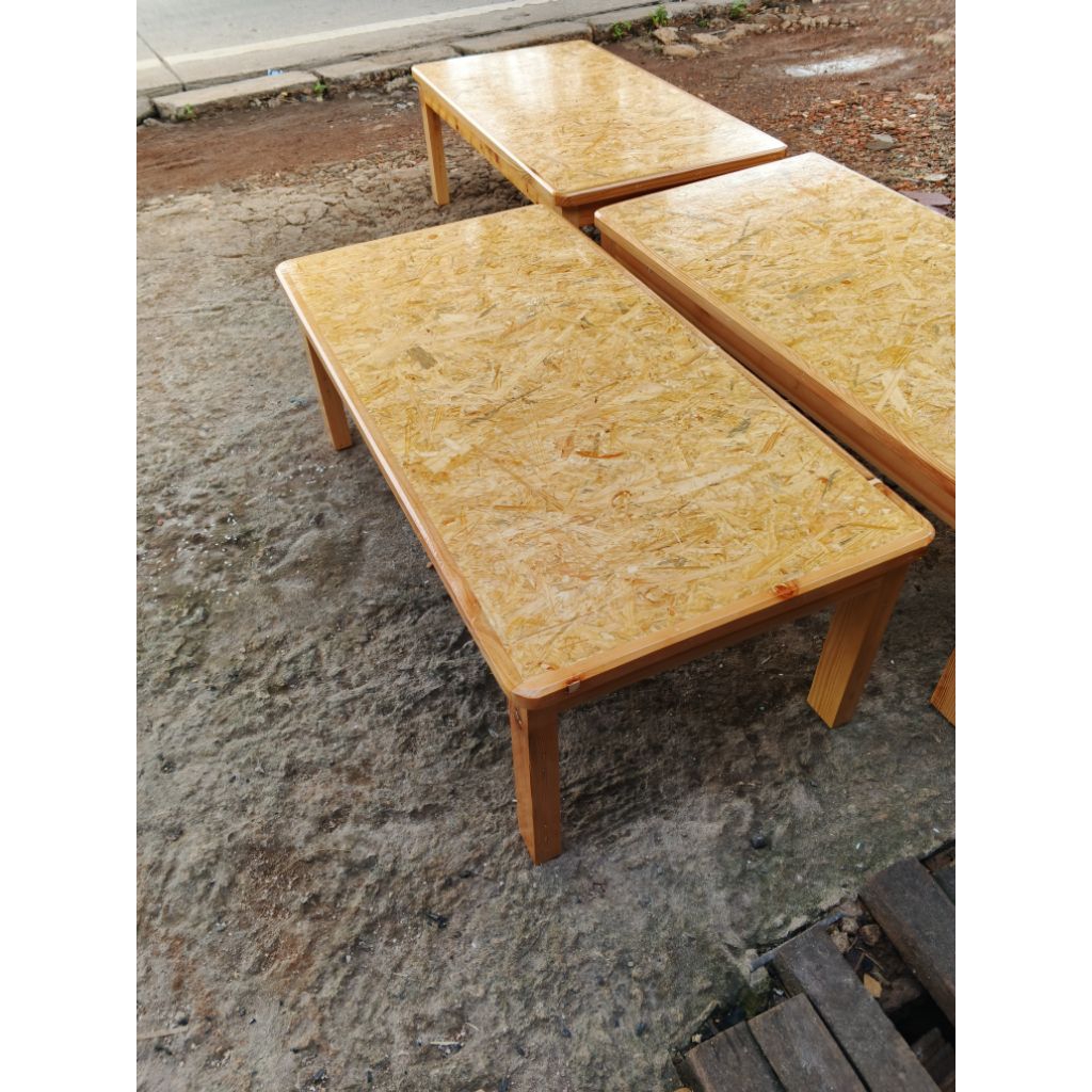 meja lesehan kayu jati belanda