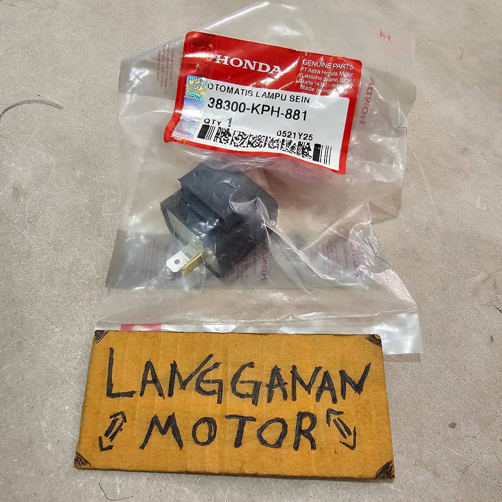 FLASHER FLASER RELAY SEN WINKER KARISMA SUPRA X 125 SONIC 150 VARIO 125 38300KPH881