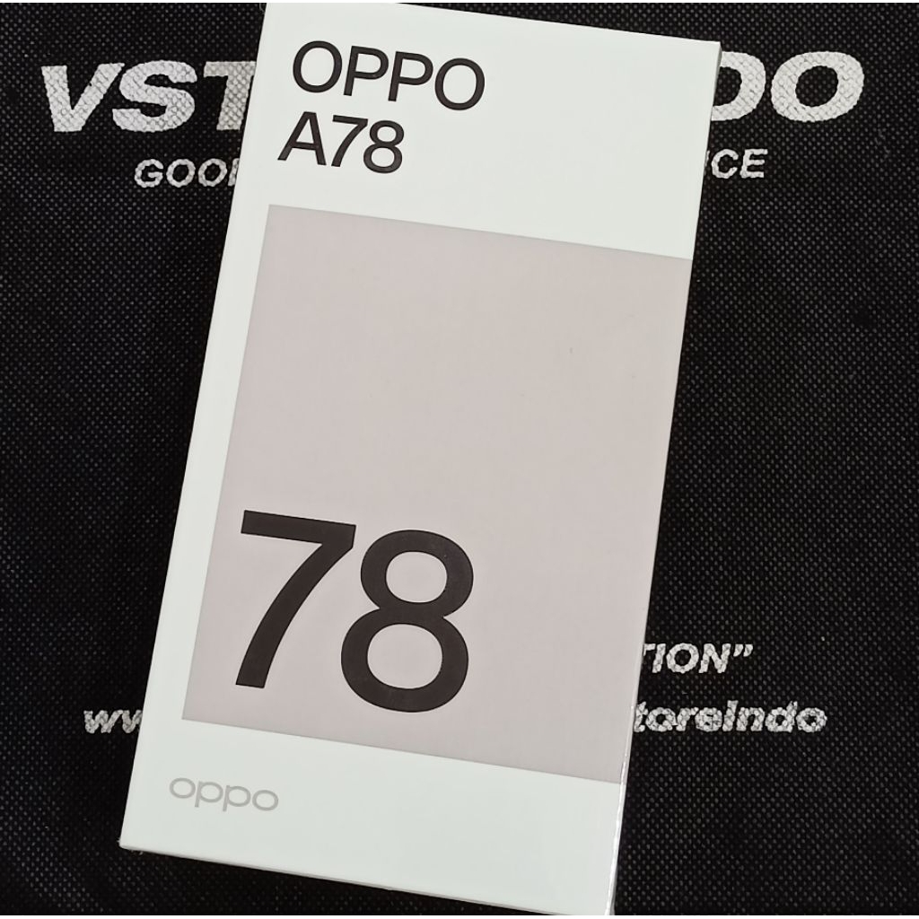 BNIB (New/Baru) Oppo A78 8/256 GB Garansi Resmi Indonesia Original Bergaransi