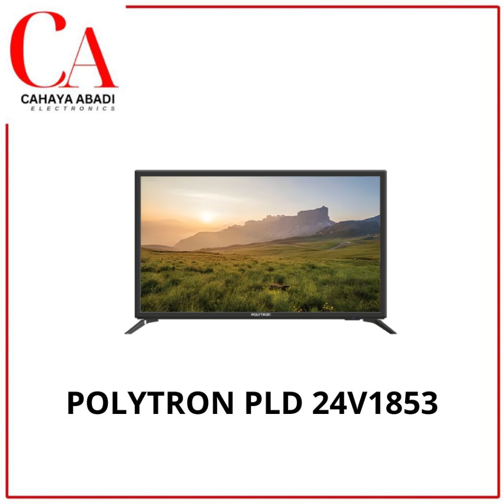 POLYTRON LED tv digital 24” PLD 24V1853 led polytron digital tv 24 inch