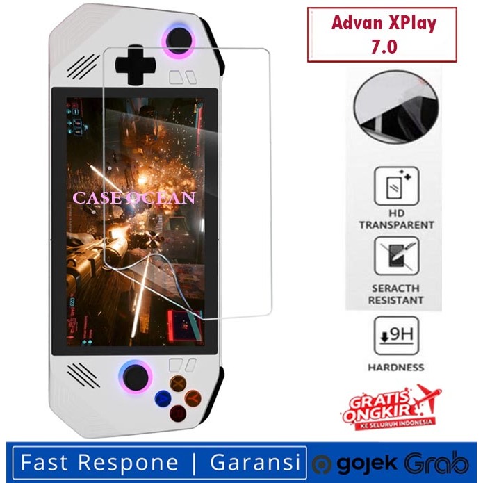 Advan XPlay 7.0 Inch Tablet Anti Gores Hydrogel Film TPU Screen Guard Protector Clear Bening Melindu
