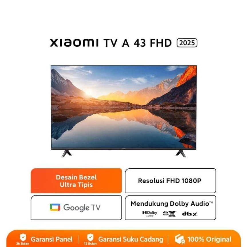 XIAOMI LED Smart Google TV 43 inch A43 FHD