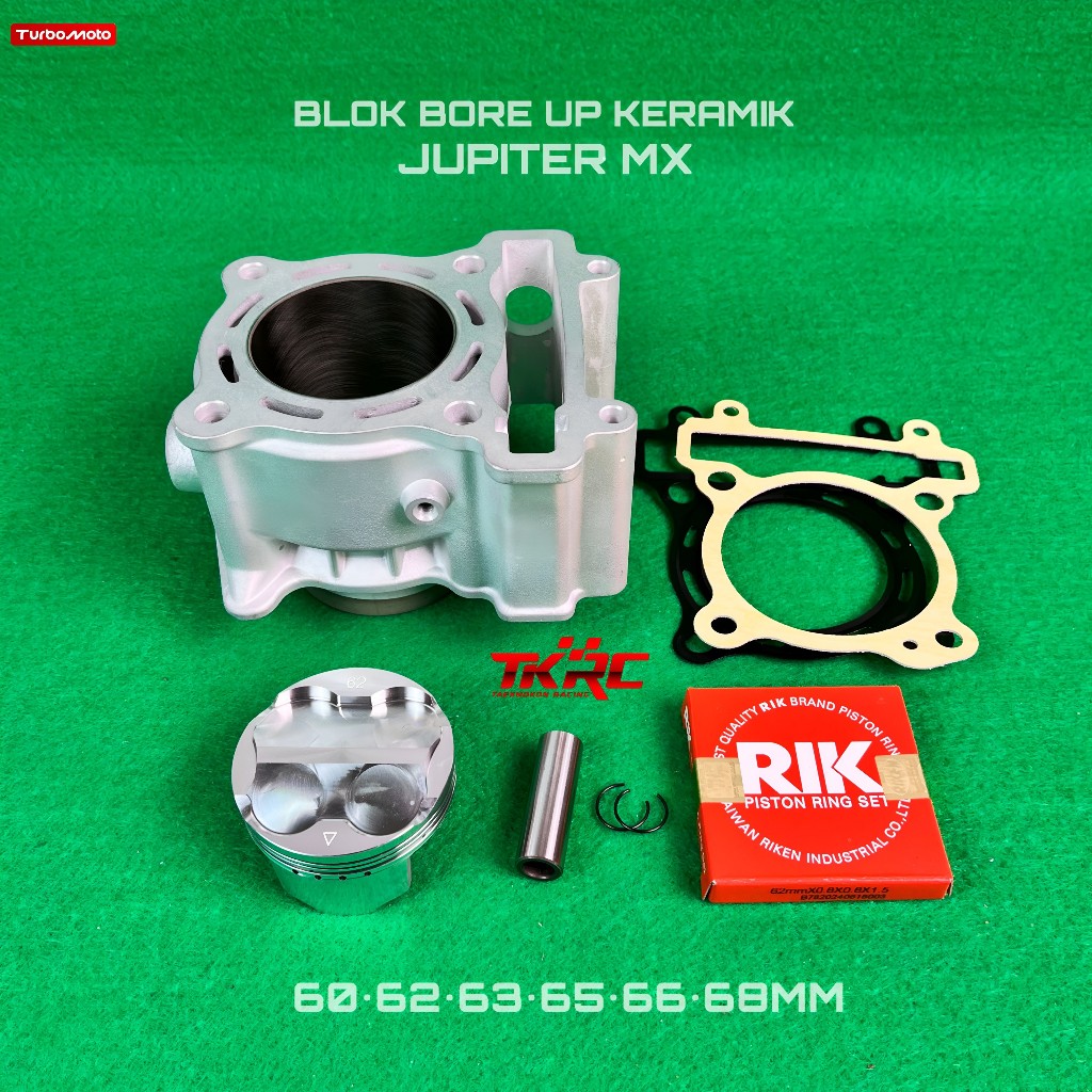 BLOK SEHER BORING BORE UP JUPITER MX KING MX OLD R15 VXION 60 62 63 65 66 68