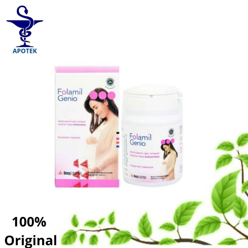 FOLAMIL GENIO 30 KAPSUL LUNAK
