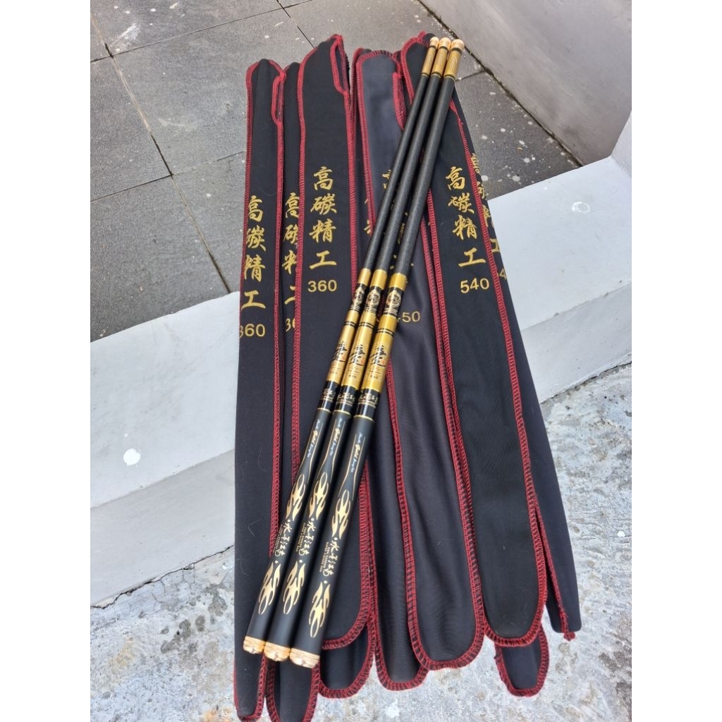 TEGEK IMPORT CARBON SHUIMOJIANGNAN SIZE 360 450 540