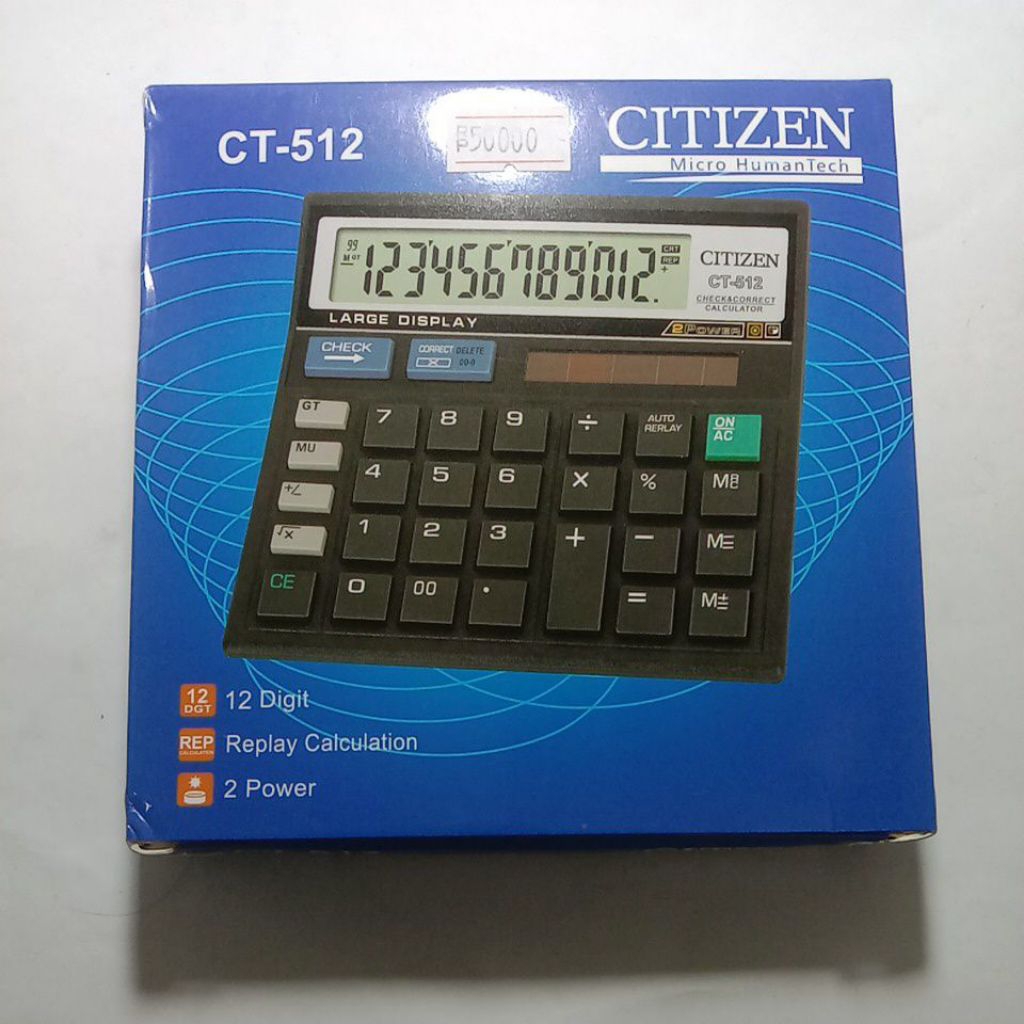 Kalkulator CT-512 CITIZEN