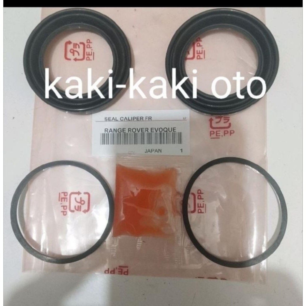 Seal kit caliper kit kaliper kit seal piston rem depan range rover evoque th 11-19 freelender th 06-