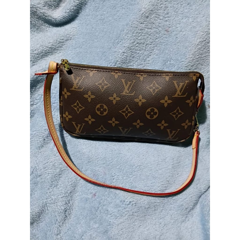 LV pochette Louis Vuitton vintage shoulder bag lengkap noser