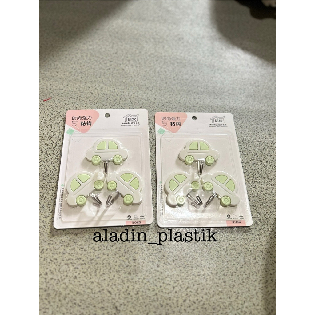 Gantungan Tempel hook karakter isi 3