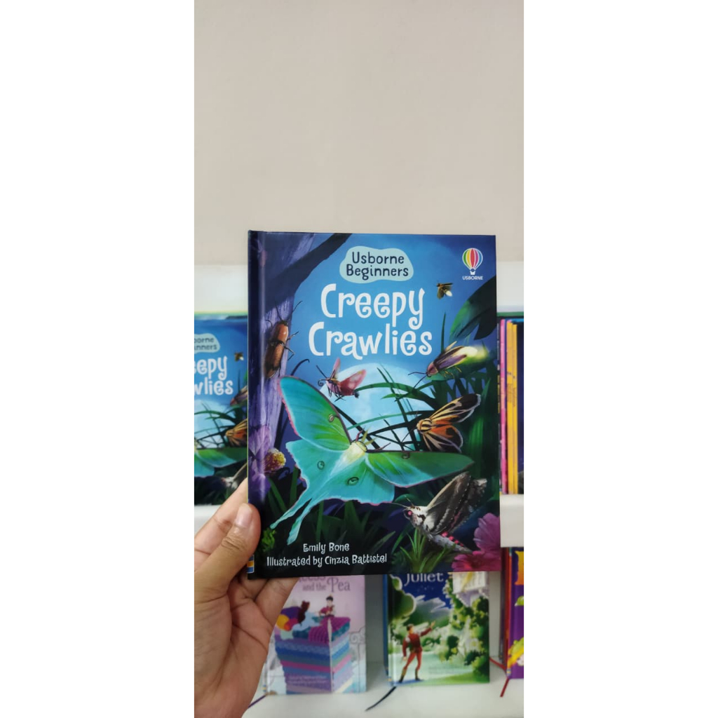 Mentari Bookstore USBORNE Beginners Creepy Crawlies