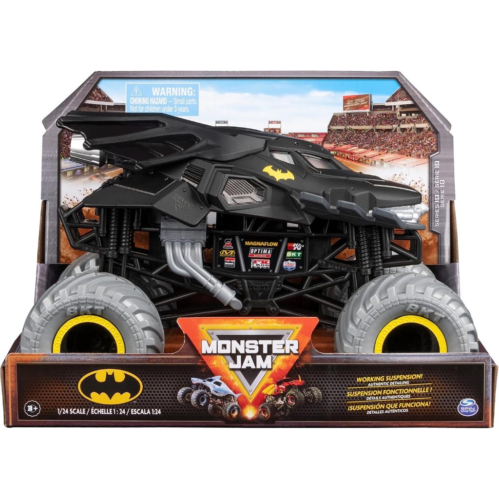 Monster Jam, Official Batman Monster Truck, Collector Die-Cast Vehicle