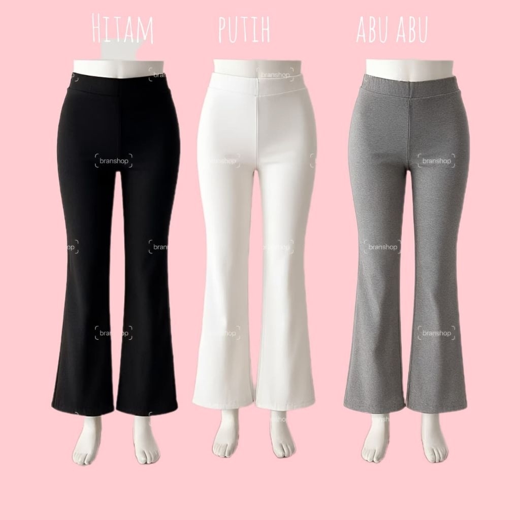 Kulot Scuba Termurah/Kulot Cutbray wanita Panjang/Clanak Highwaist Cutbray Termurah