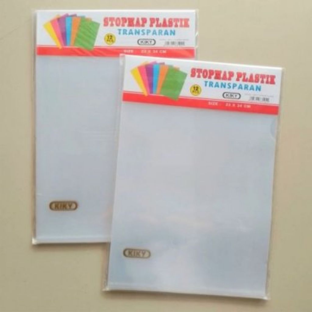 Map Plastik L Bening Merek Kiky