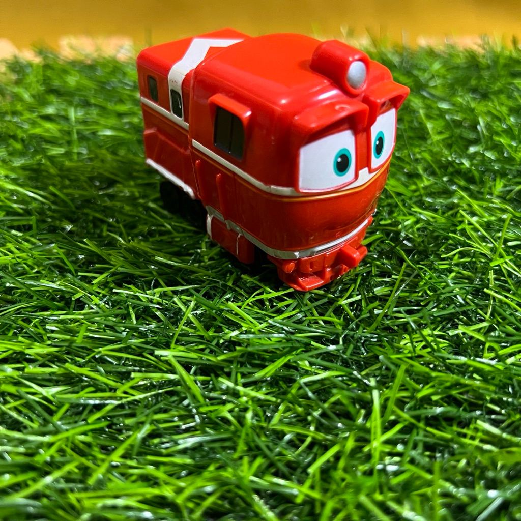 Robot train diecast silverlit ORI/ mainan anak/ preloved