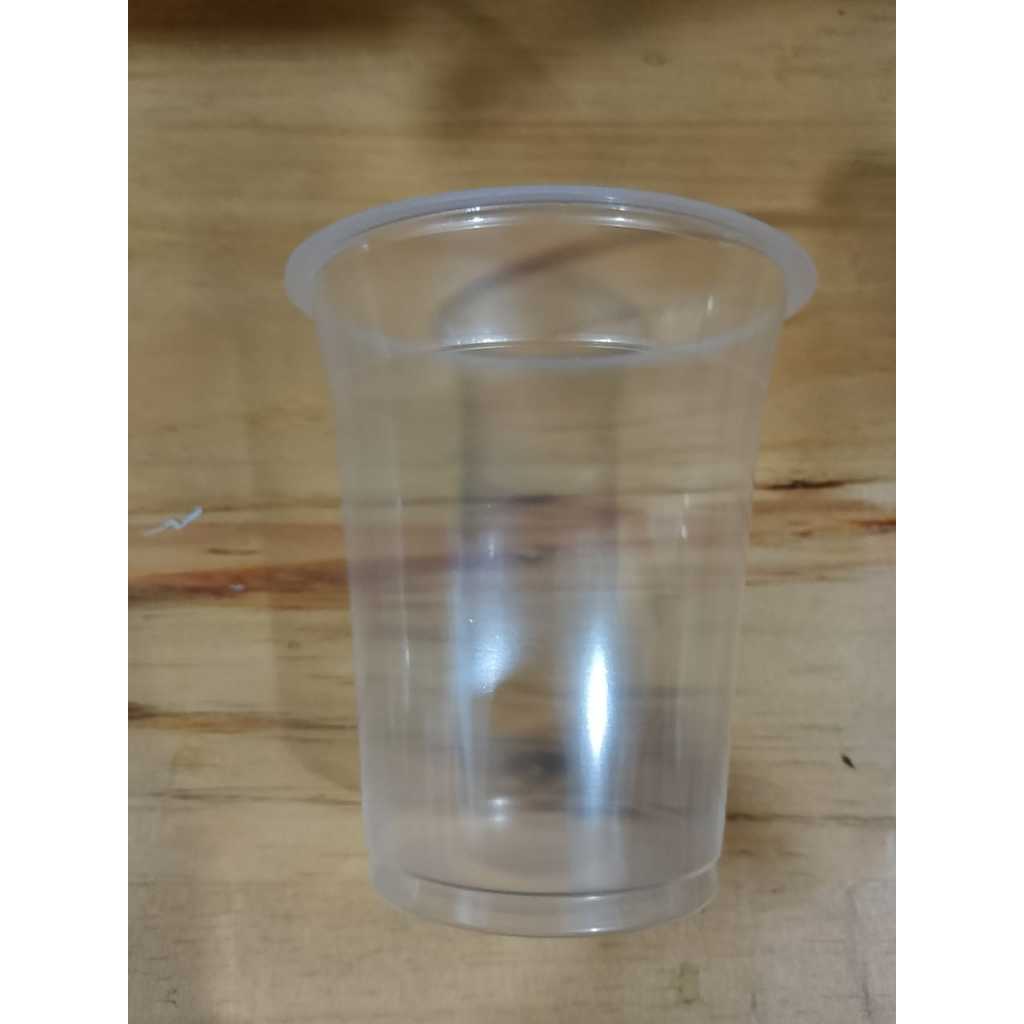 Cup PP datar SA 12/14 oz isi 50 pcs per pack