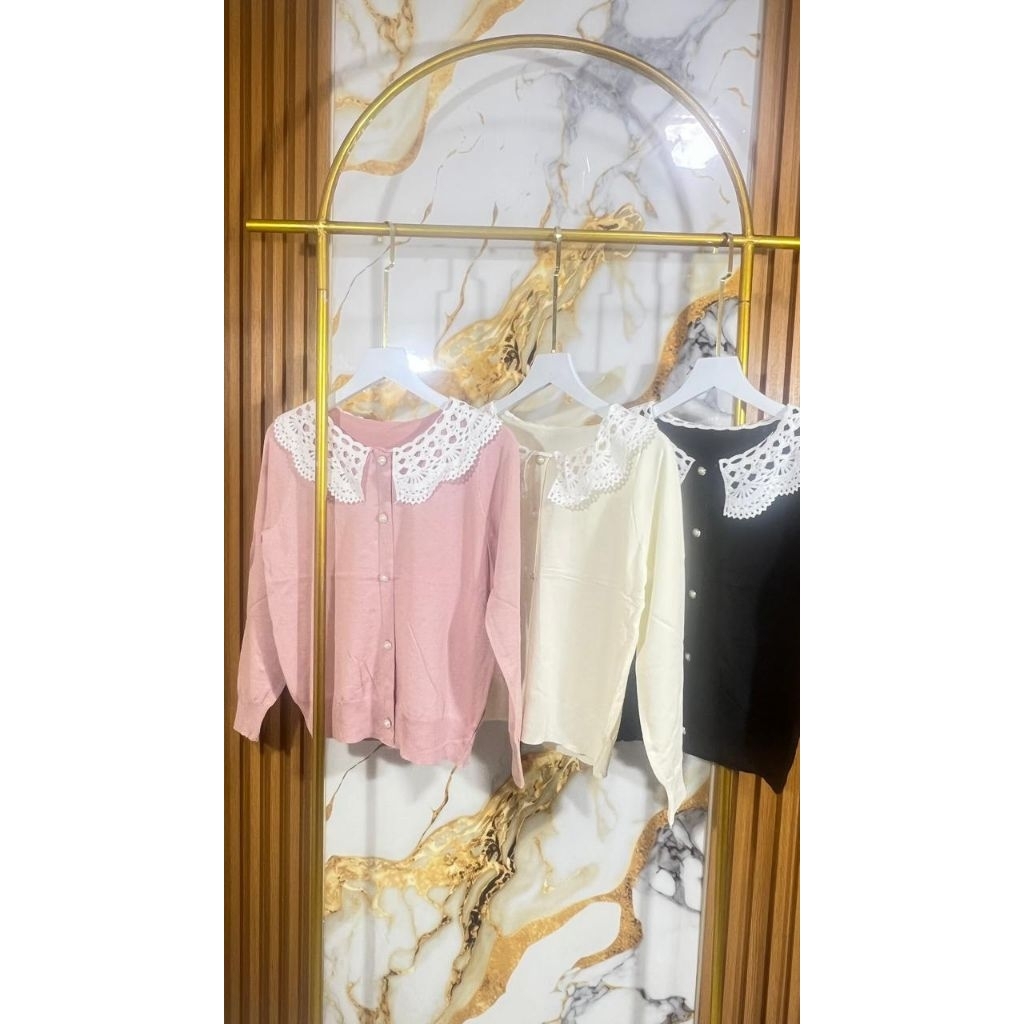 ALIA | ATASAN RAJUT IMPORT PREMIUM BKK RENDA LD 100- 105