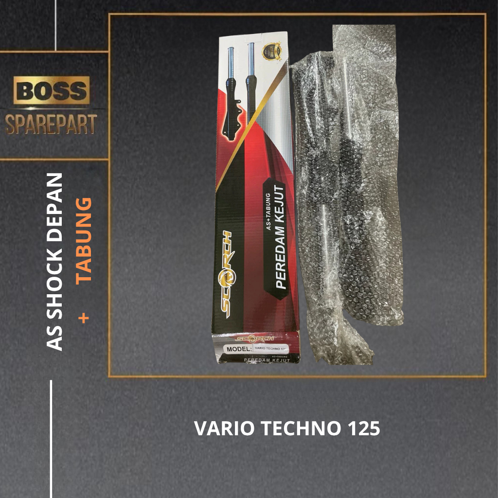 As Shock Depan Vario 125 techno Scorch plus Tabung