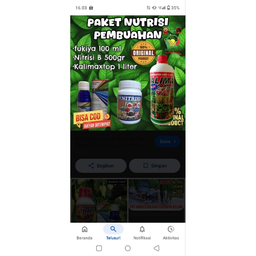 PAKET NUTRISI LENGKAP° | FUKIYA ,NUTRISI B, KALIMAXTOP | METODE SAHABAT TANI TV