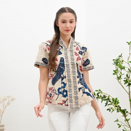 Atasan Batik Kebaya Kutu Baru Modern/ Batik Kutu Baru Modern #292