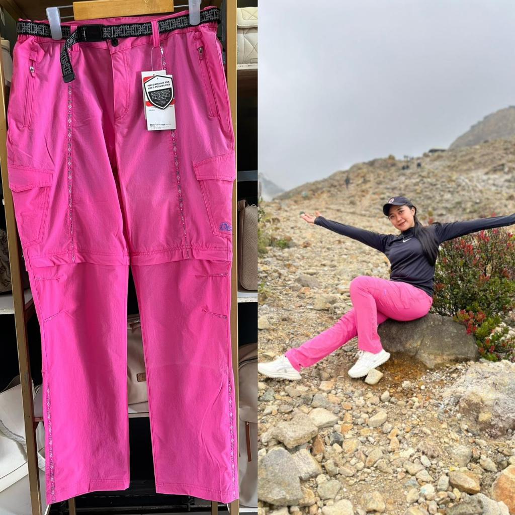 Celana Gunung Wanita Quickdry Outdoor Hiking
