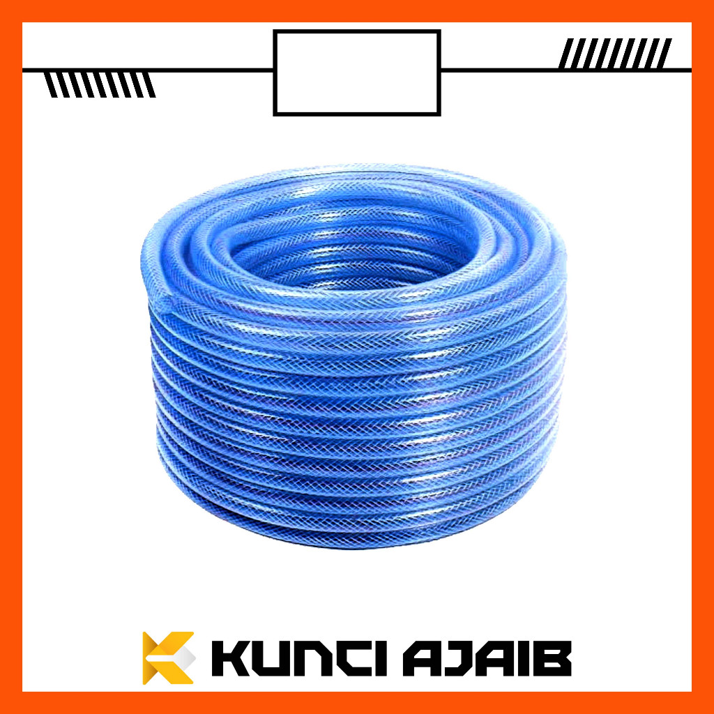 HIU Selang Air Benang 5/16" Pompa DC Pump Serat High Pressure Set Cuci