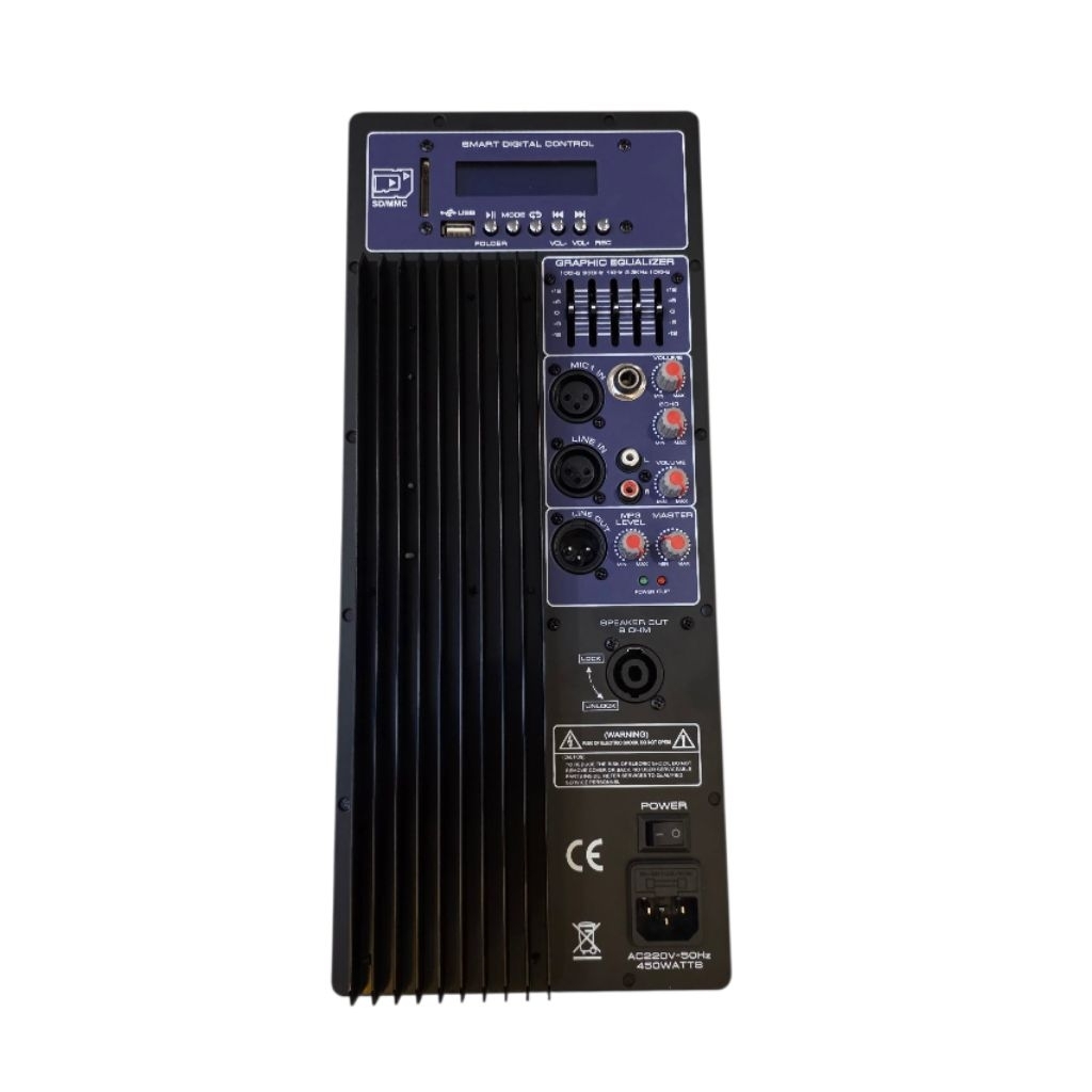 Power kit Mesin speaker active usb sd Bluetooth dan EQUALISER