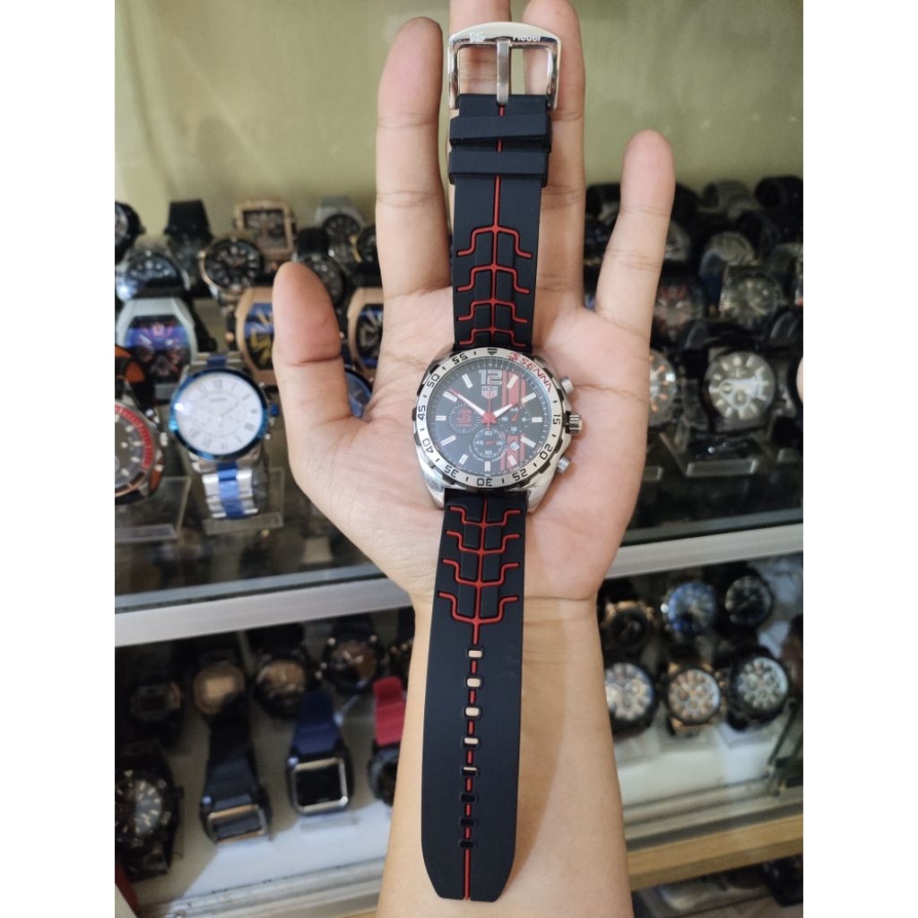 Jam Tangan Tag Heuer Senna Formula 1 Chrono Aktif