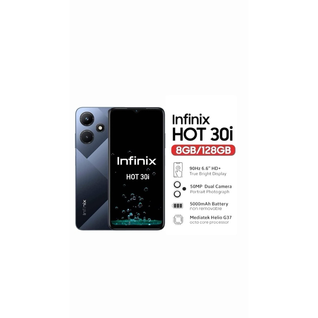 INFINIX HOT 30i 8/128 Handphone Second