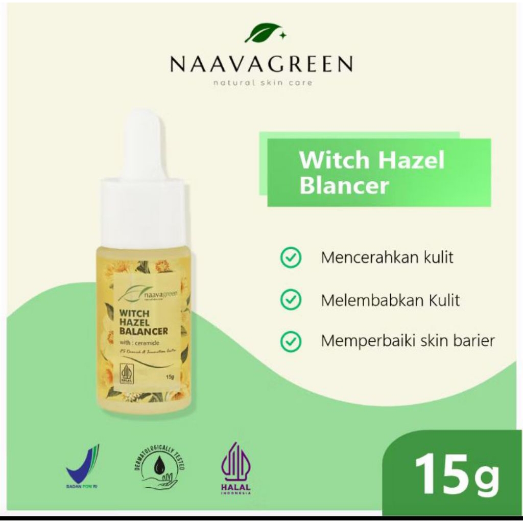 Naavagreen Serum Witch Hazel Balancer 15 gr