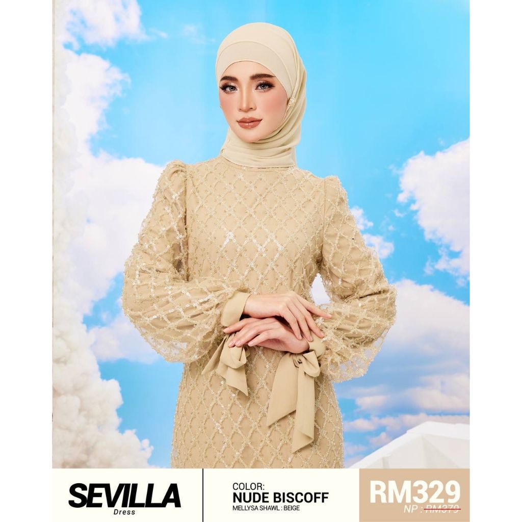 LEEYANARAHMAN SEVILLA DRESS//Jastip Leeyanarahman original malaysia//Baju Kurung Malaysia
