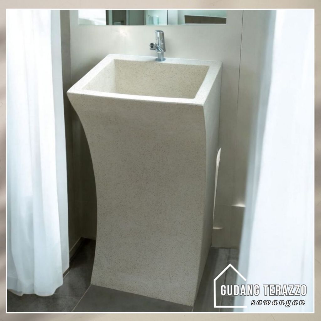 Wastafel Teraso/ Wastafel Cuci Tangan Portable
