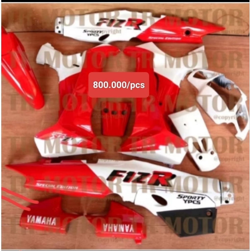 fizr body set halus marboro merah Yamaha fizr fullset