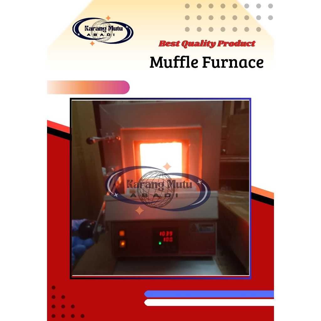 INSTRUMENT LABORATORIUM MUFFLE FURNACE 2 LITER RANGE 1200 CELCIUS