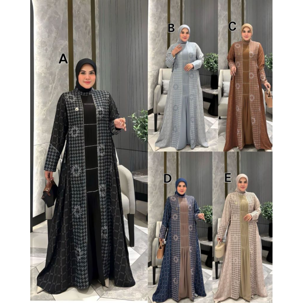 Renata Dress Muslim Original By Nunulolo