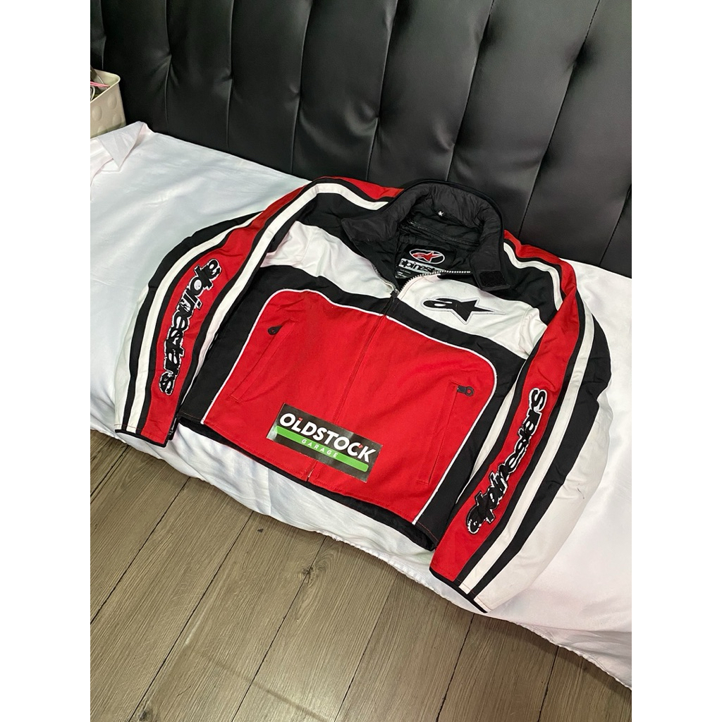 Jacket Racing Vintage Alpinestars Red Edition Original Langka