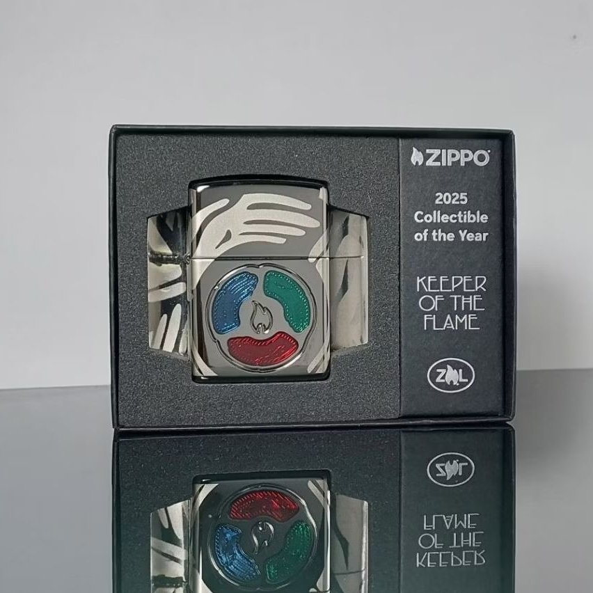 ZIPPO COTY / COLLECTIBLE OF THE YEAR 2025 46761 ARMOR KEEPER OF THE FLAME USA REGION LIMITED 4000