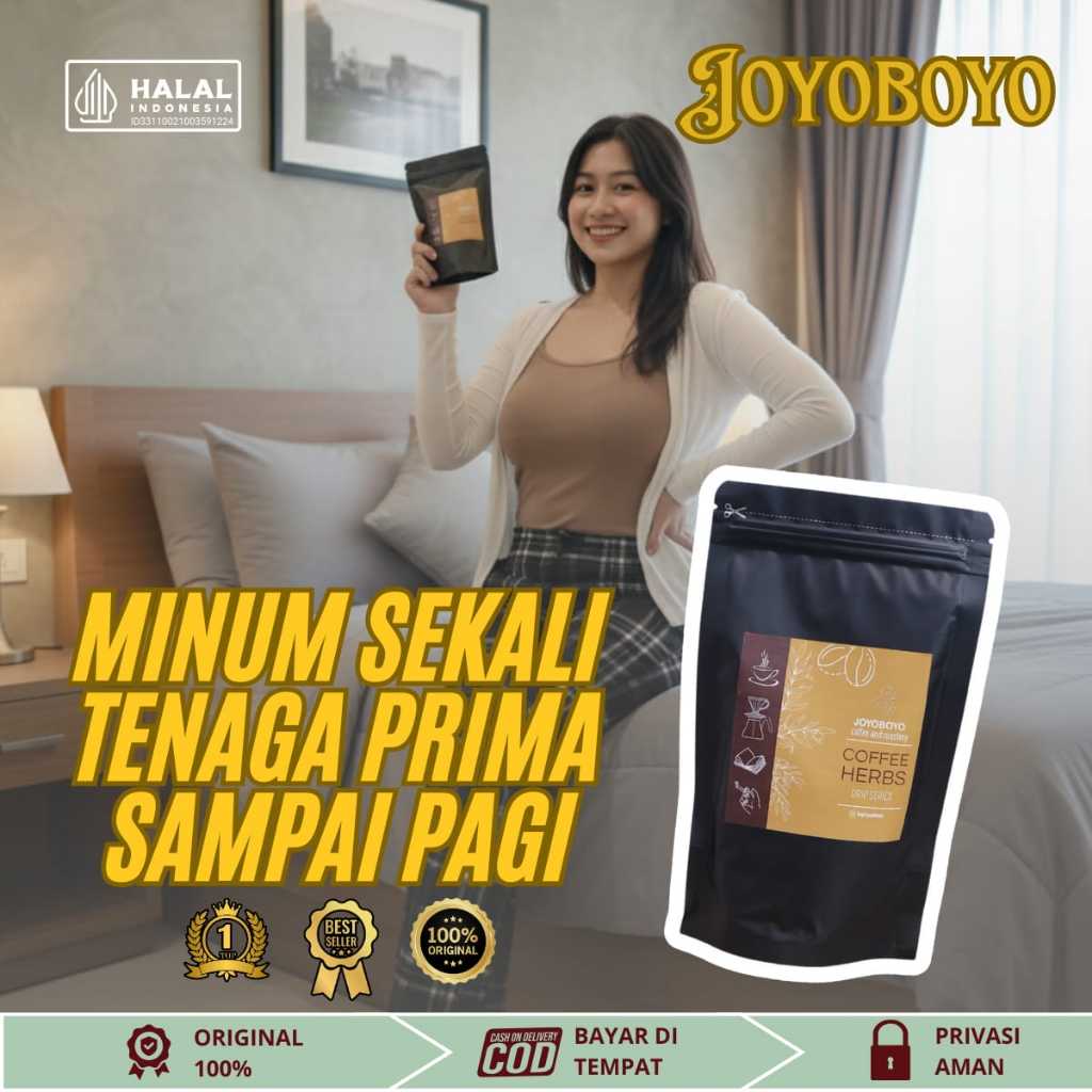 KOPI HERBAL JOYOBOYO KOPI STAMINA PRIA DEWASA MEMBUAT KUAT DAN TAHA LAMA MEMPERBAIKI GAIRAH SEKS