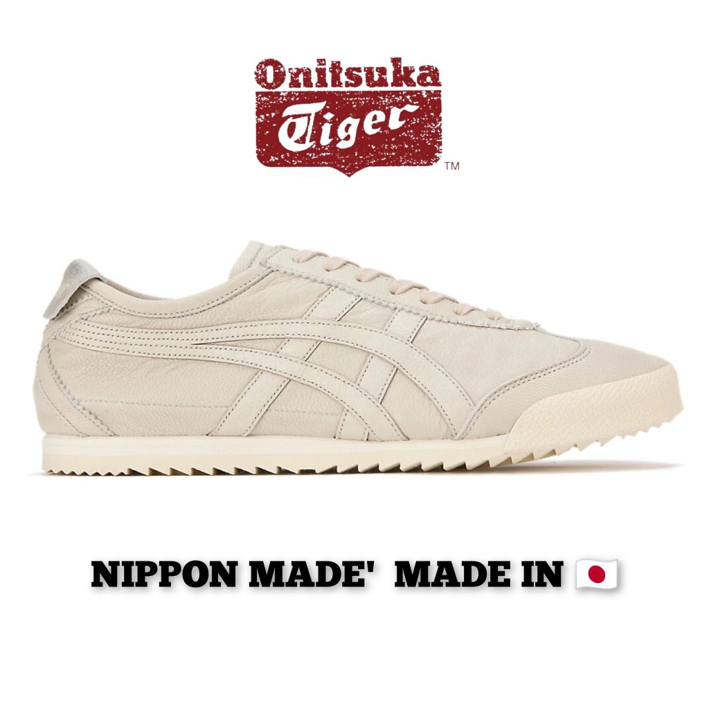 Sepatu Sneakers Pria Dan Wanita - Japan Nippon Made All White Unisex Original Onitsuka Tiger
