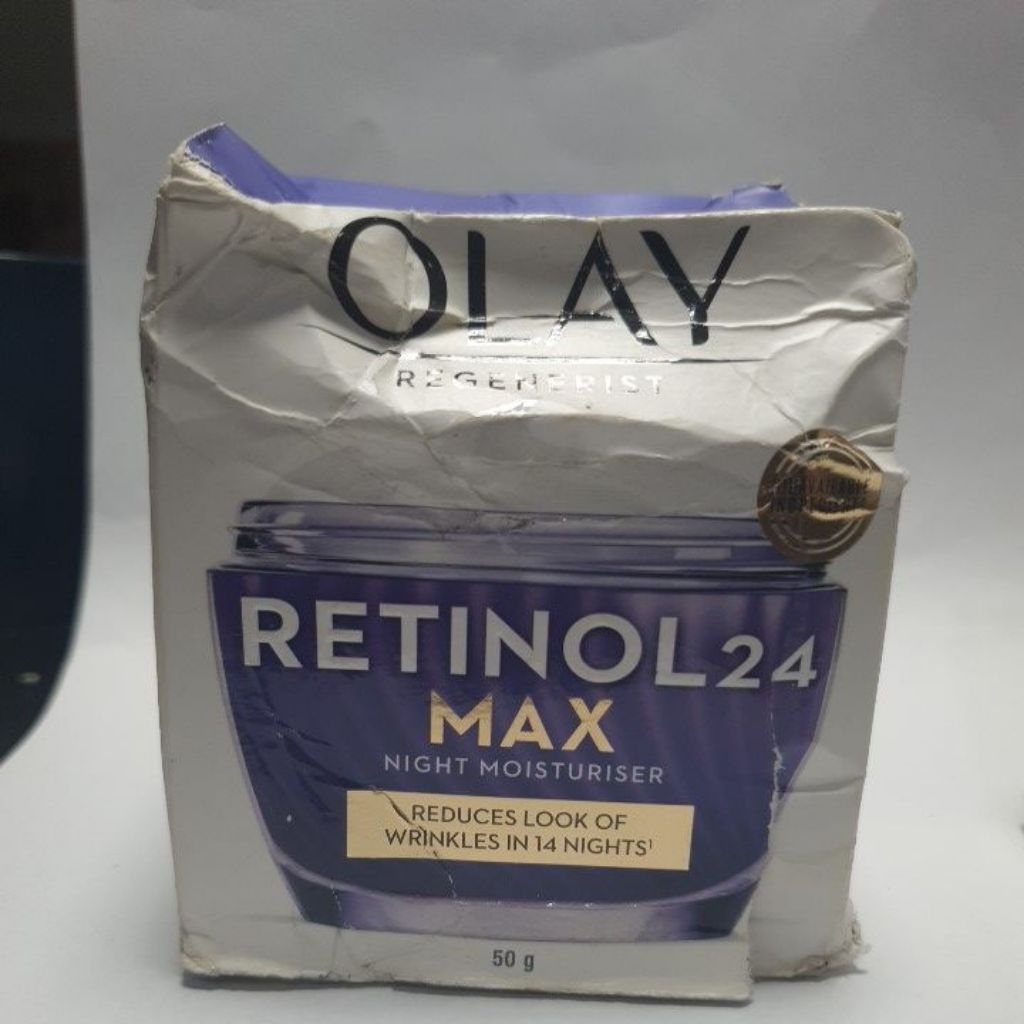 Olay Regenerist Retinol24 Max Night Moisturiser Reduces Look Of Wrinkles In 14 Nights¹ 50g
