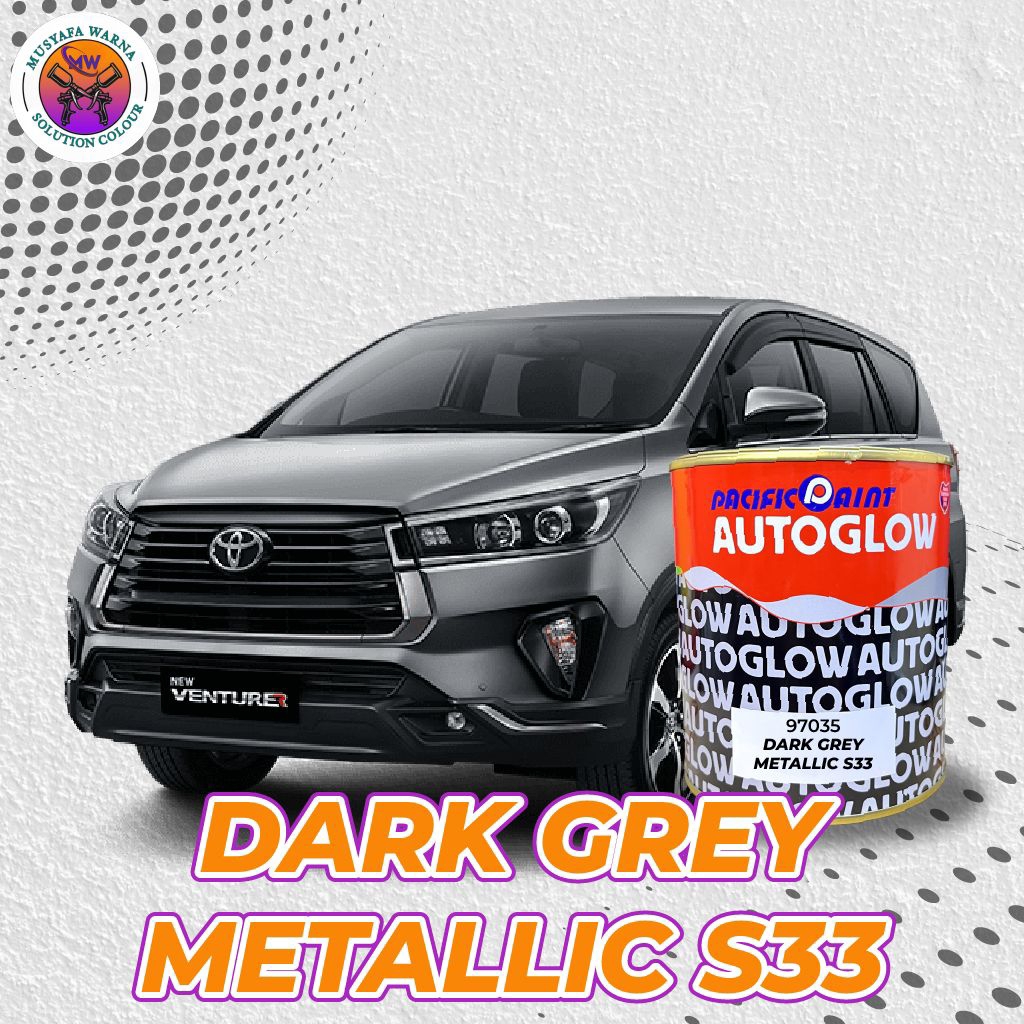 Cat PU / Polyurethane - Dark Grey Metallic S33 (Toyota & Daihatsu)