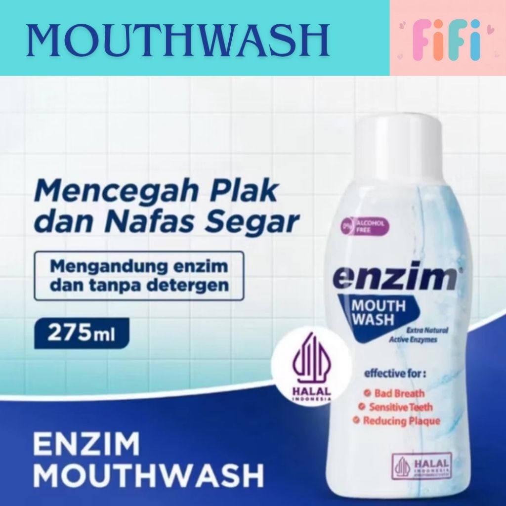 Enzim Mouthwash / Obat Kumur / Mouthwash 275ML