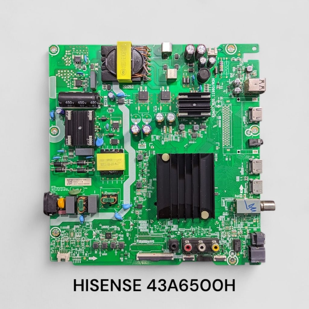 MB TV HISENSE 43A6500H - MAINBOARD TV HISENSE 43A6500H - MESIN TV HISENSE 43A6500H - HISENSE 43A6500