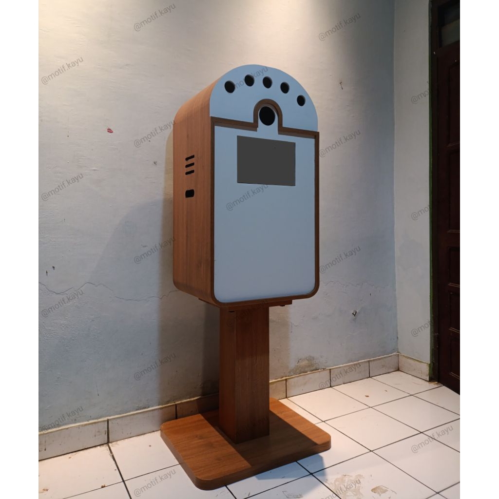 Photobooth custom box printer lampu