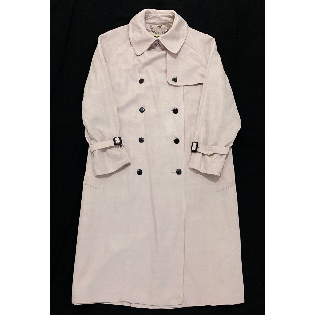 Coat Burberry Original (warna soft pink, Tag lengkap) / Coat Branded burberry / Coat Burberry