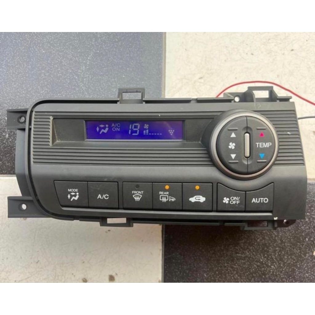 panel AC Digital iON anggur biru original honda FREED hybrid JDM Japan