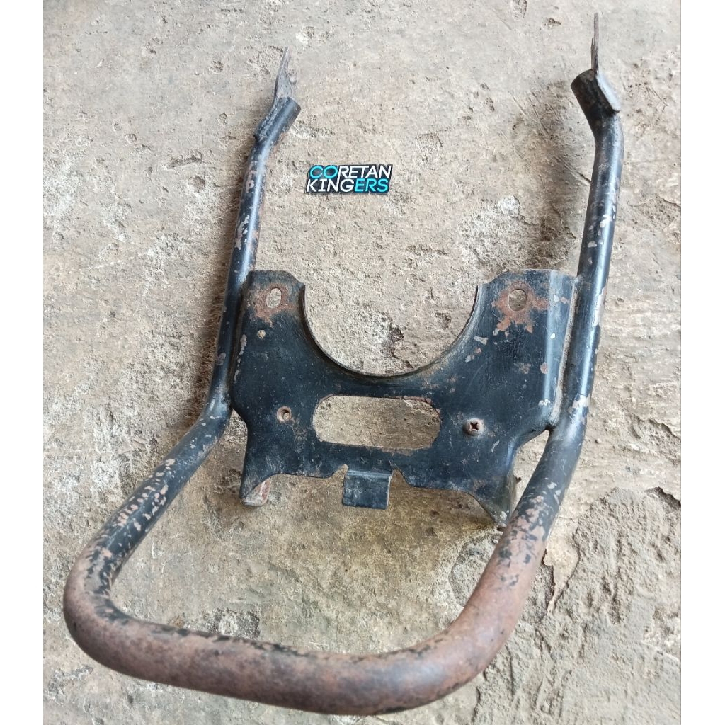 BEHEL / BEGEL BELAKANG RX KING KOBRA / MASTER OLD TUA ORIGINAL HITAM COPOTAN