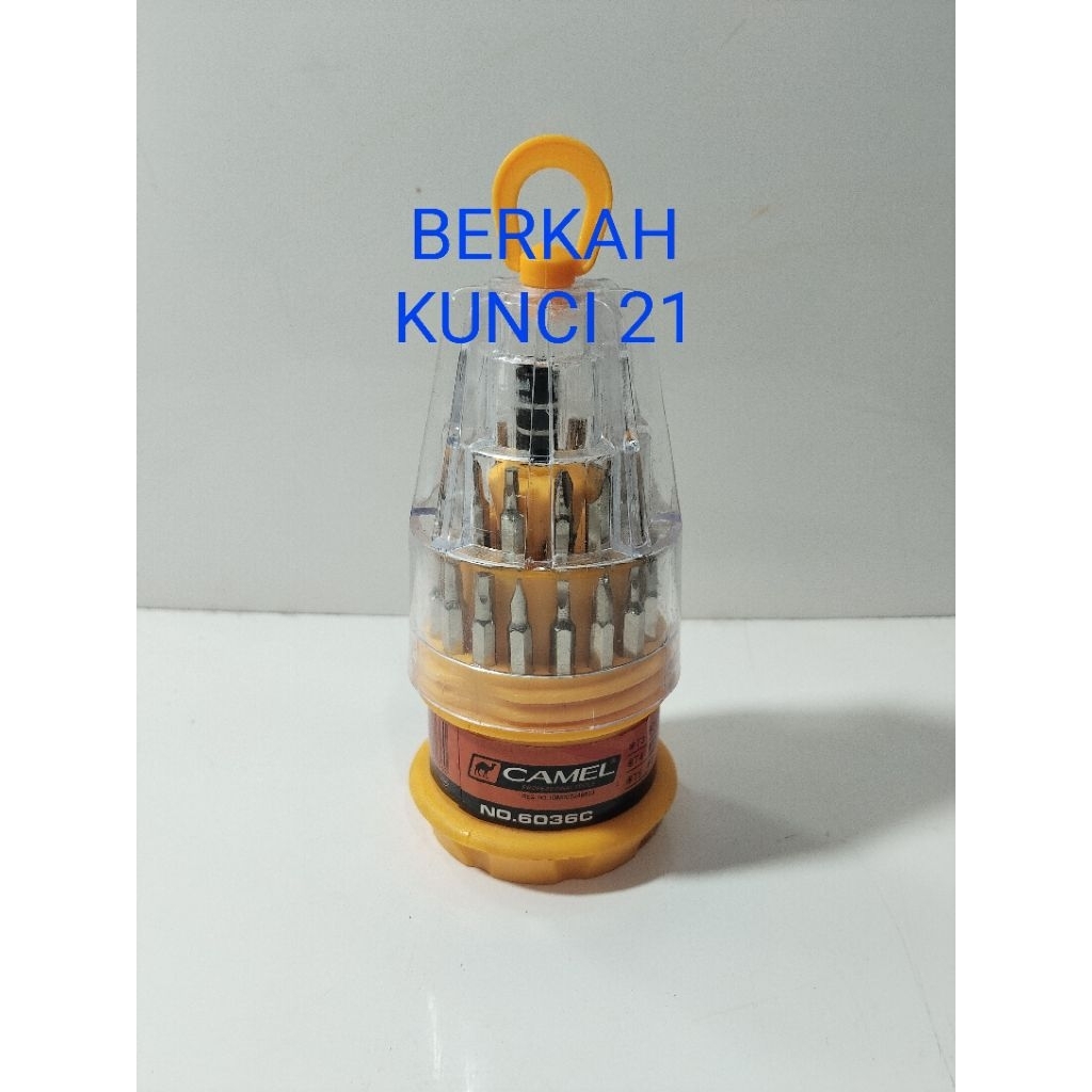 Obeng HP CAMEL 1 set / Obeng Jam CAMEL 1 set