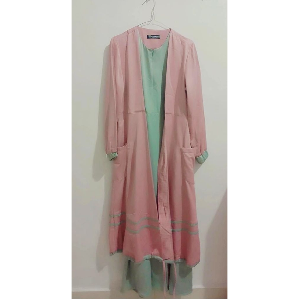 "MOTIF HAWA OFFICIAL" Gamis + Khimar